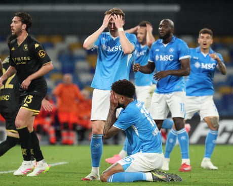 Napoli fail to make ‘bonus’ game pay as uncertainty swirls at top of Serie A | Nicky Bandini