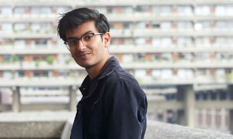 Gurnaik Johal photographed at the Barbican, London