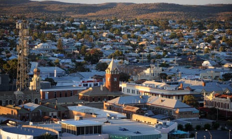 The outback town of Broken Hill.