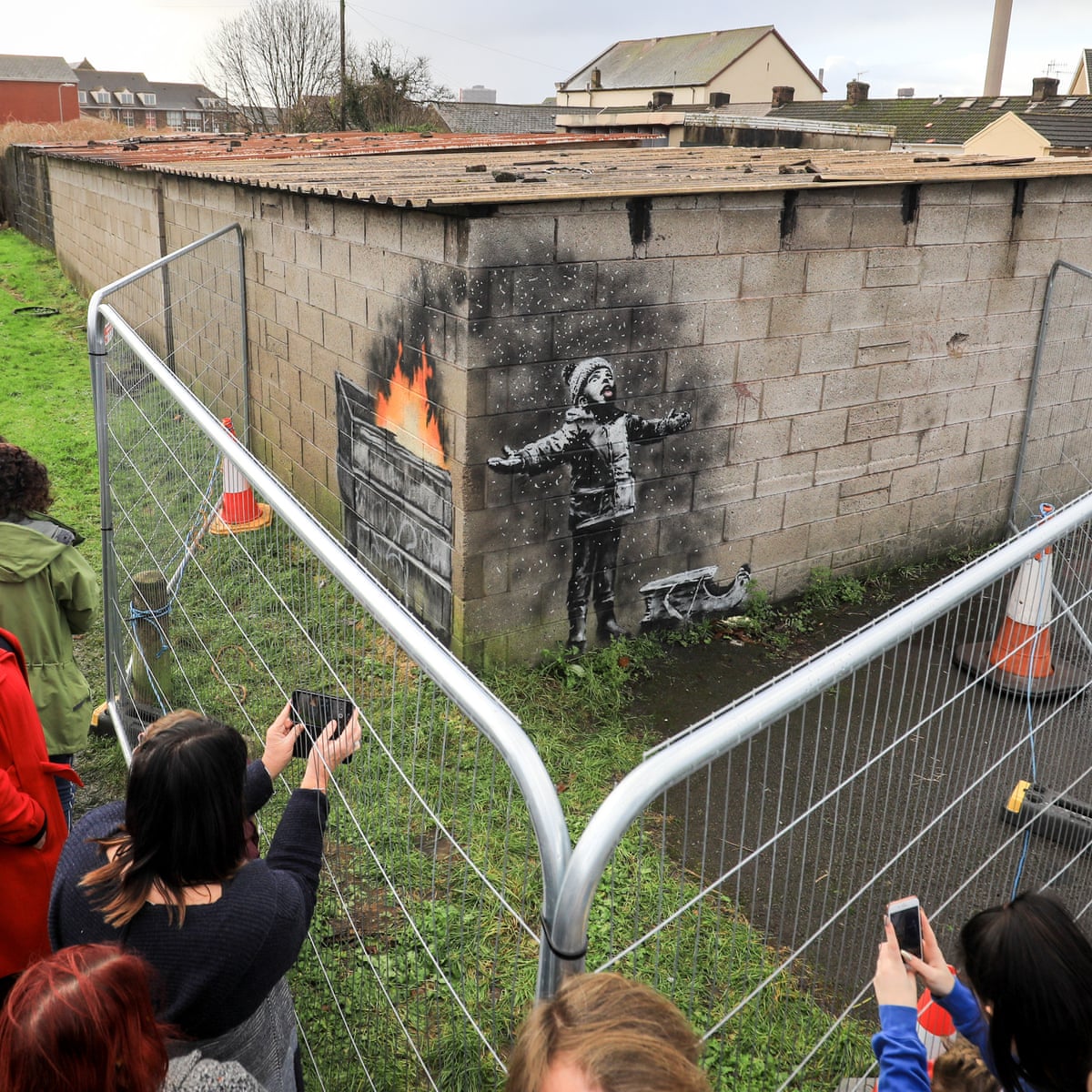 Port Talbot S Banksy To Be Moved To New Street Art Museum Banksy The Guardian