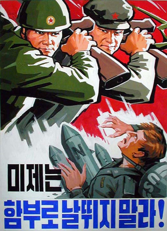 North Korea S Bold Wave Of Propaganda Art In Pictures World News The Guardian
