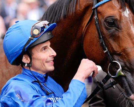 William Buick smiles aft Ombudsman’s International Stakes win.