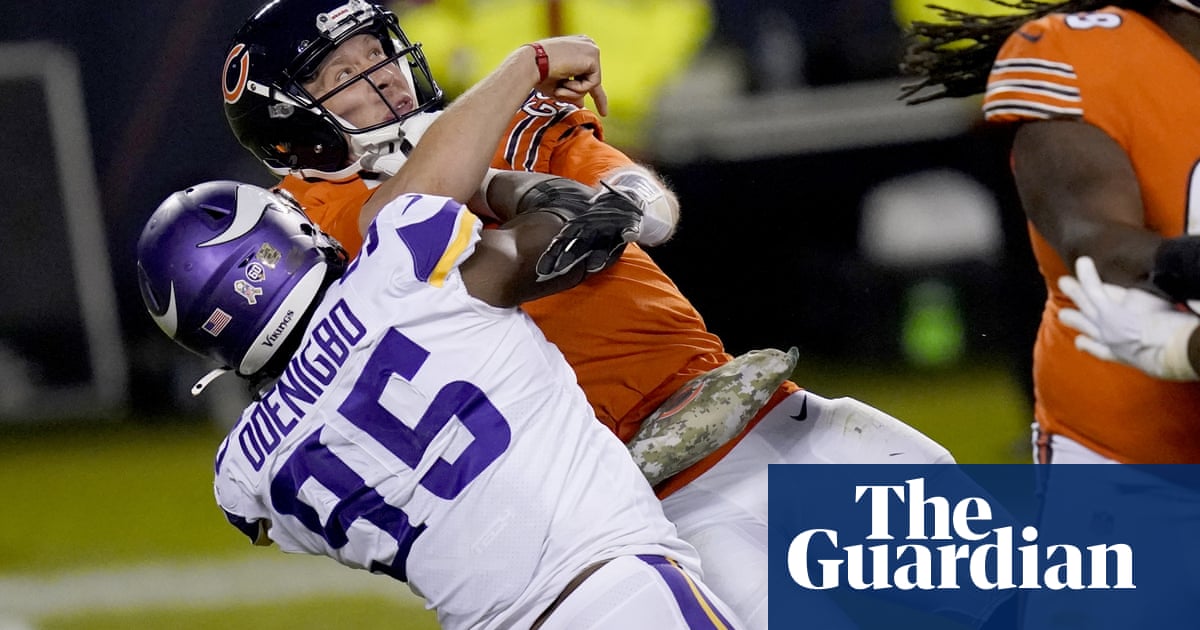 Bears lose Foles and game as Vikings triumph on Monday Night Football