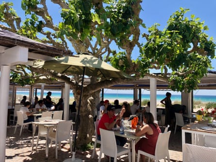 El Refugio -a beach bar in Spain