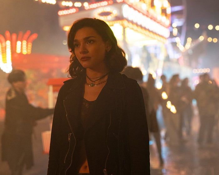 Vampire Carnival review – it’s Twilight at the fairground as abs run wild in pointy-toothed tug of war
