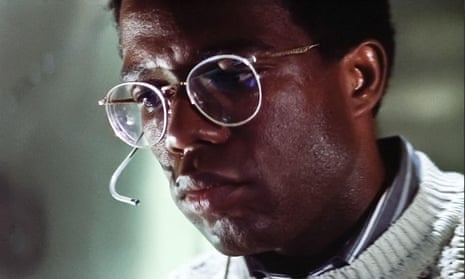 Clarence Gilyard in a scene from the 1988 film Die Hard.