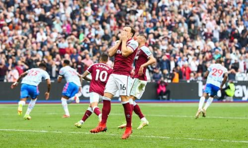 West Ham 1-2 Manchester United: Premier League – as it happened | Football | The Guardian