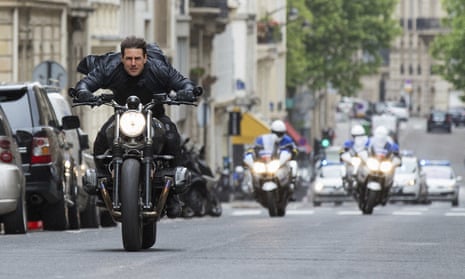 Tom Cruise in a scene from Mission: Impossible – Fallout.