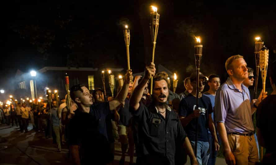 White supremacists in Charlottesville