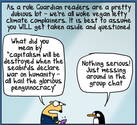 Cartoon by First Dog on the Moon titled USA Phone, panel 6