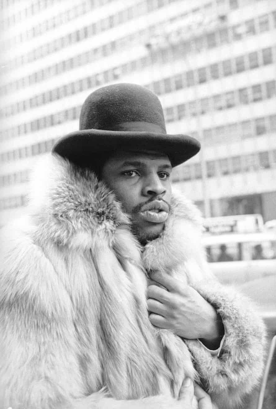 Leon Spinks on Park Avenue in New York City in 1979.
