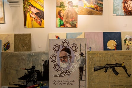 The Artlords gallery in Kabul, Afghanistan.