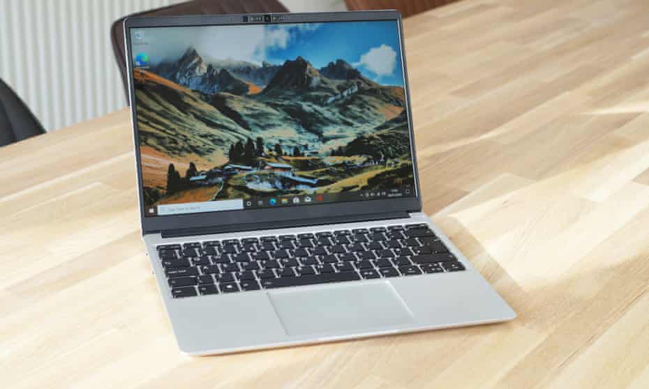 Framework Laptop review open on a desk