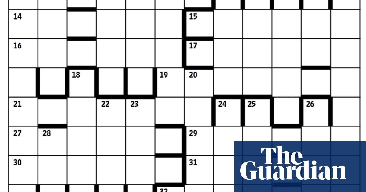 Azed crossword 2,345 Crosswords The Guardian