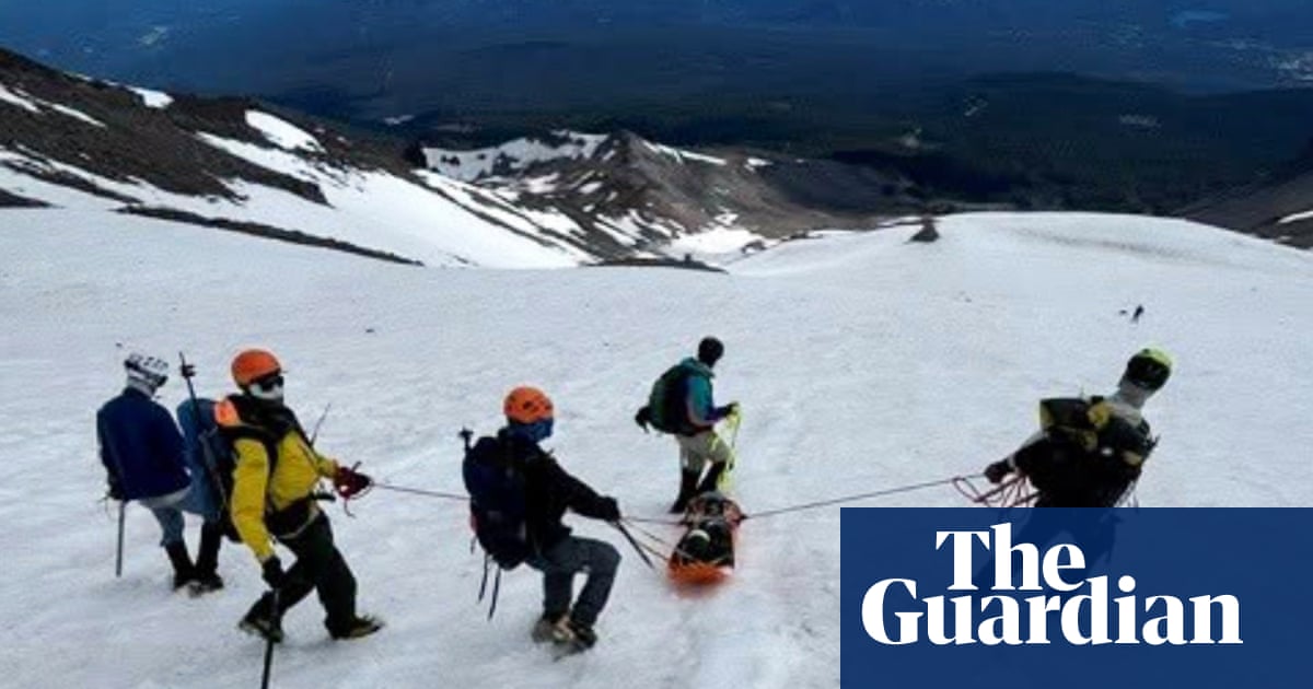 Novice climber rescued after surviving 1,500ft fall down California mountain