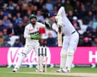 England v Pakistan: first men’s Test, day two – live updates