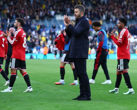 M.U tiếp tục nối dài kỷ lục buồn tồn tại gần 100 năm 3 Like a fresh start': Michael Carrick relieved by Manchester United's draw at Leeds | Manchester United | The Guardian