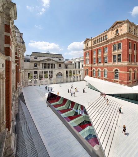 Amanda Levete’s new Sackler Courtyard at the V&A