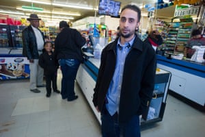 Hassan Nasser, owner of the local supermarket.