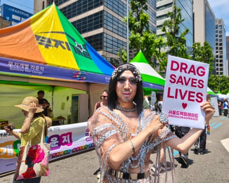 A Seoul-based queer artist and activist