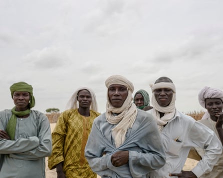 These men were forced from their home on one of the islands on Lake Chad by Boko Haram.