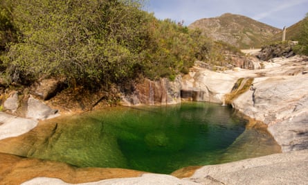 A perfect spot for a dip in the Peneda-Gerês national park.