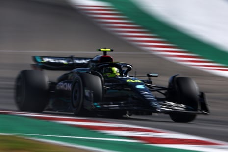 Lewis Hamilton of Mercedes.