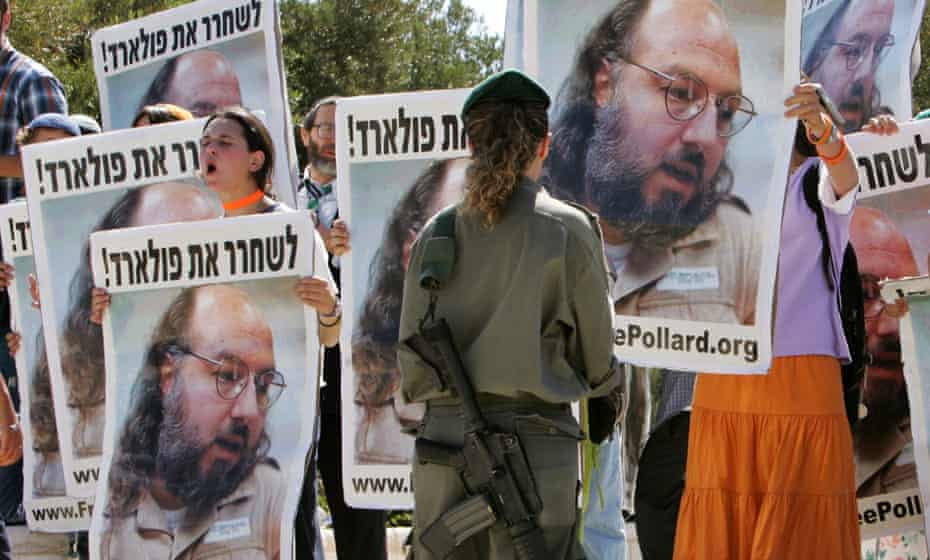 jonathan pollard israel protest