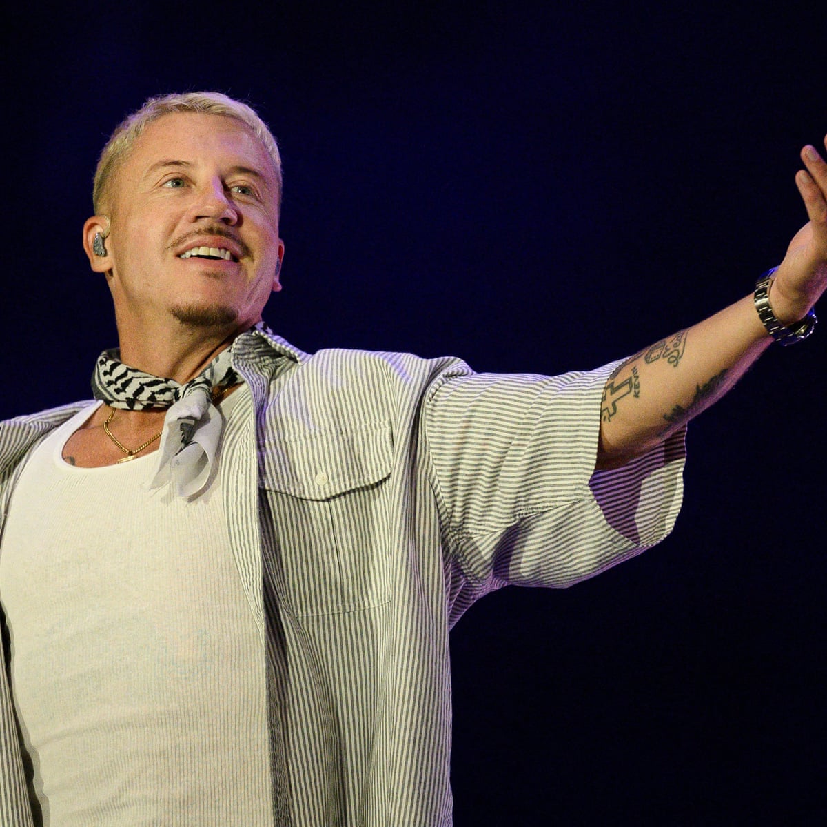 Macklemore dropped from Ed Sheeran’s US tour after ‘free Palestine’ speech