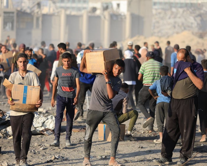 Nearly 800 killed at Gaza food hubs and aid convoy routes since end of May, UN says | Gaza | The Guardian