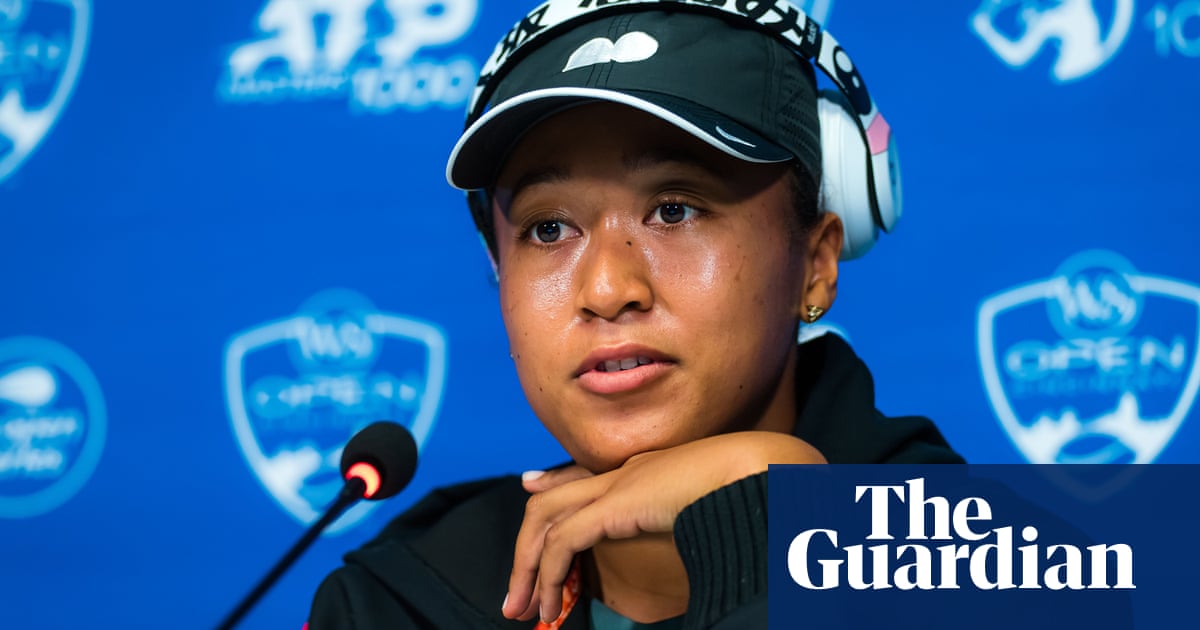 Naomi Osaka in tears during first press conference since French Open