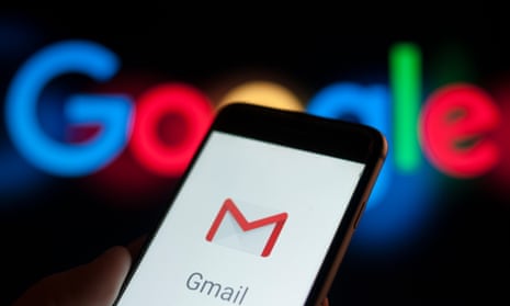 The Gmail app on a phone