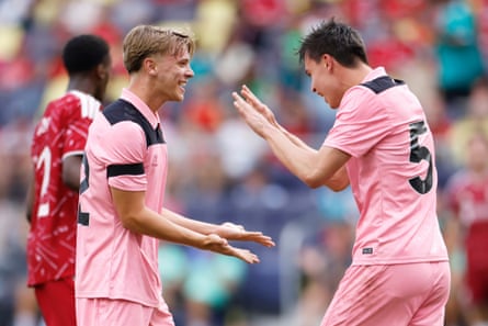 Jaydon Jones and Timur Tutierov mixed for Sunderland’s first goal.