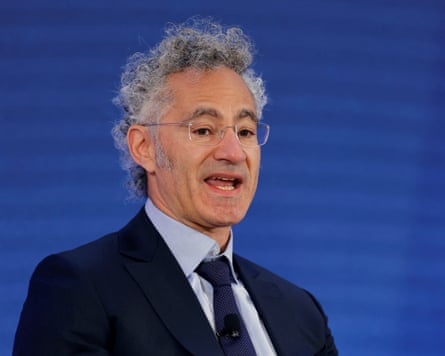Alex Karp, Palantir CEO, at the G20 Innovation summit in North Carolina, on 2 September 2026.