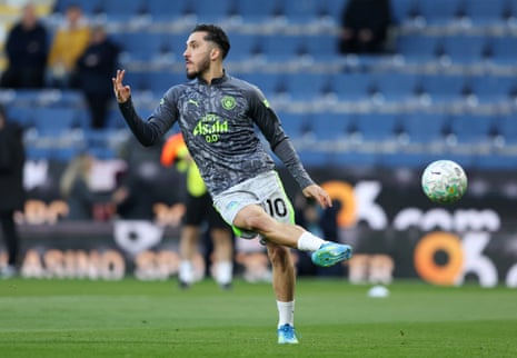 Manchester City's Rayan Cherki