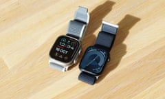The Apple Watch Ultra 2 next to the Apple Watch Series 9
