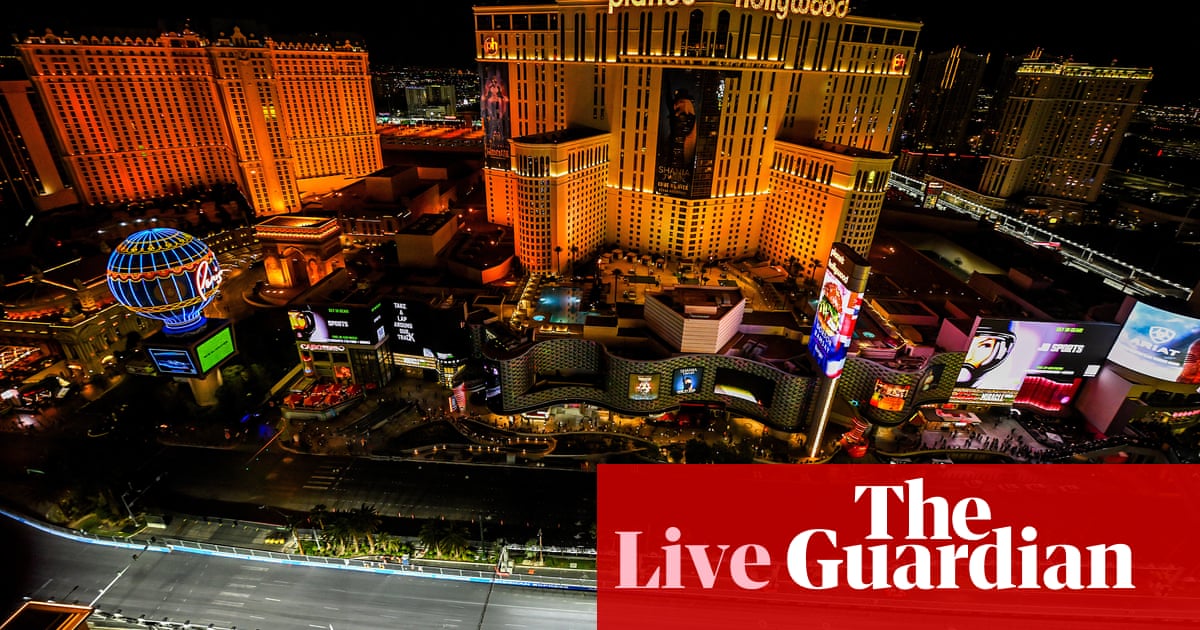 Las Vegas Grand Prix: F1 - live