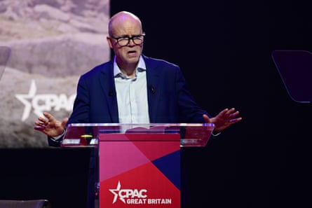 Toby Young at plinth