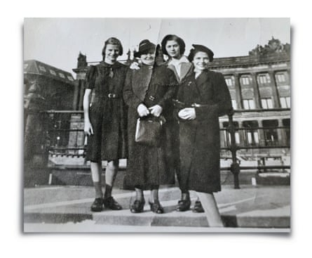 Ursula, Toni, Lotte and Sonja in 1939, before Ursula was sent to the UK.