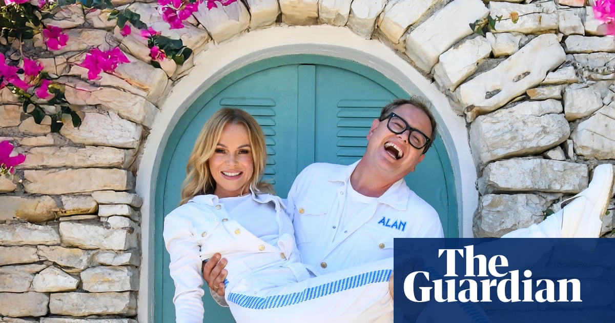 ‘Downright adorable’: why Alan Carr and Amanda Holden are TV’s most lovable duo