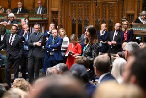 Cat Eccles speaking in the Commons