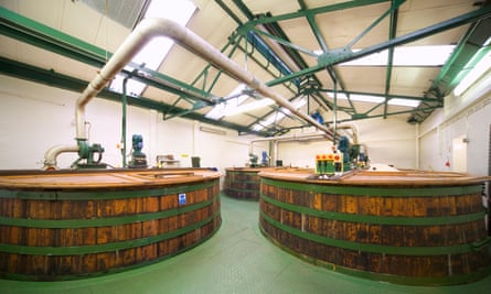 The Ton room in Oban Distillery, Scotland.