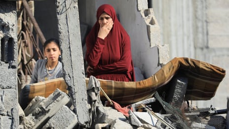 Rescuers retrieve victims from rubble in Gaza after deadly Israeli airstrike – video report