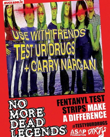A flyer encouraging clubbers to carry Narcan.