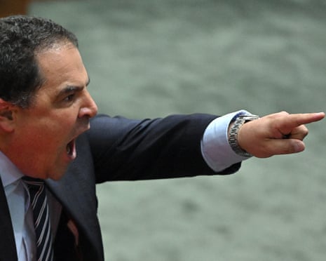 Liberal member for Barker Tony Pasin gets ejected from the chamber after a heated exchange, where he screamed ‘withdraw it!’ to the prime minister.