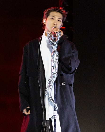 BTS RM onstage