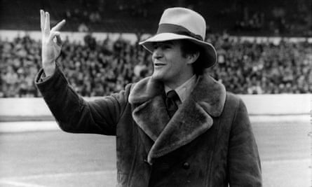 Malcolm Allison, pictured while manager of Crystal Palace.