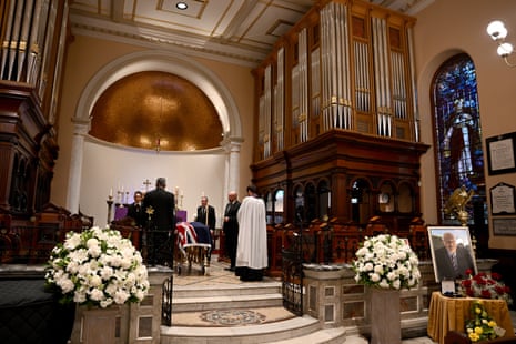 A general view ahead of the state funeral