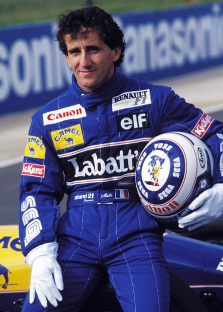 Highly driven … Alain Prost.