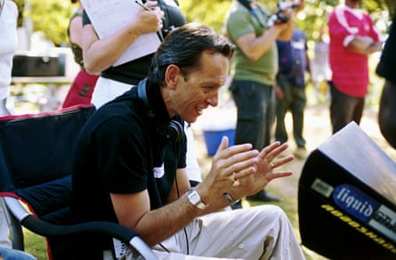 Richard E Grant in 2005 on the set of Wah-Wah, the film about his childhood he wrote and directed.